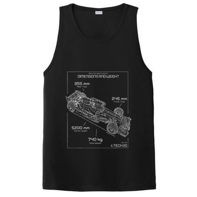 Formula Race Car Specifications Team Racing fan engineering PosiCharge Competitor Tank