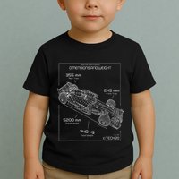Formula Race Car Specifications Team Racing fan engineering Toddler T-Shirt