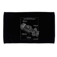 Formula Race Car Specifications Team Racing fan engineering Microfiber Hand Towel