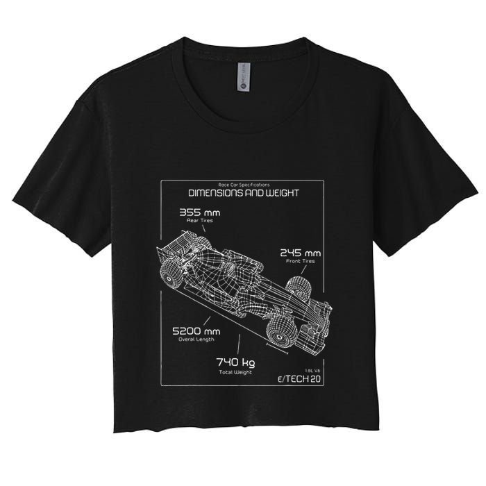 Formula Race Car Specifications Team Racing fan engineering Crop Top