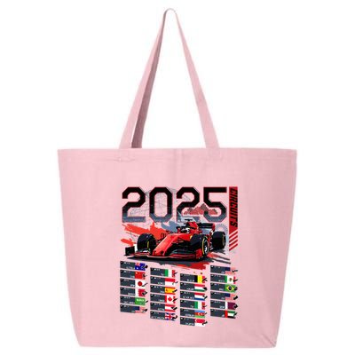 Formula Racing Calendar 2025 Schedule G.R.A.N.D P.R.I.X Circuit 25L Jumbo Tote