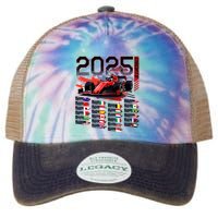 Formula Racing Calendar 2025 Schedule G.R.A.N.D P.R.I.X Circuit Legacy Tie Dye Trucker Hat