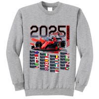 Formula Racing Calendar 2025 Schedule G.R.A.N.D P.R.I.X Circuit Tall Sweatshirt