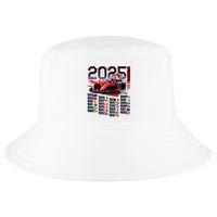 Formula Racing Calendar 2025 Schedule G.R.A.N.D P.R.I.X Circuit Cool Comfort Performance Bucket Hat