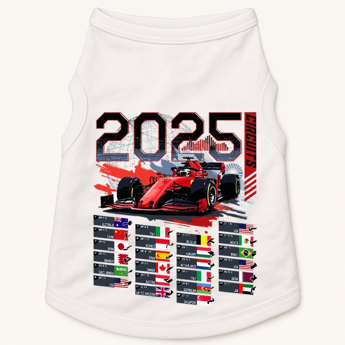 Formula Racing Calendar 2025 Schedule G.R.A.N.D P.R.I.X Circuit Doggie Tank