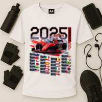 Formula Racing Calendar 2025 Schedule G.R.A.N.D P.R.I.X Circuit Performance Shirt