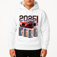 Formula Racing Calendar 2025 Schedule G.R.A.N.D P.R.I.X Circuit Hoodie