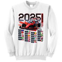 Formula Racing Calendar 2025 Schedule G.R.A.N.D P.R.I.X Circuit Sweatshirt