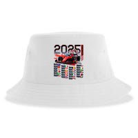 Formula Racing Calendar 2025 Schedule G.R.A.N.D P.R.I.X Circuit Sustainable Bucket Hat