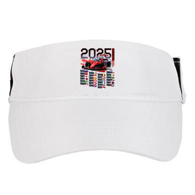 Formula Racing Calendar 2025 Schedule G.R.A.N.D P.R.I.X Circuit Adult Drive Performance Visor