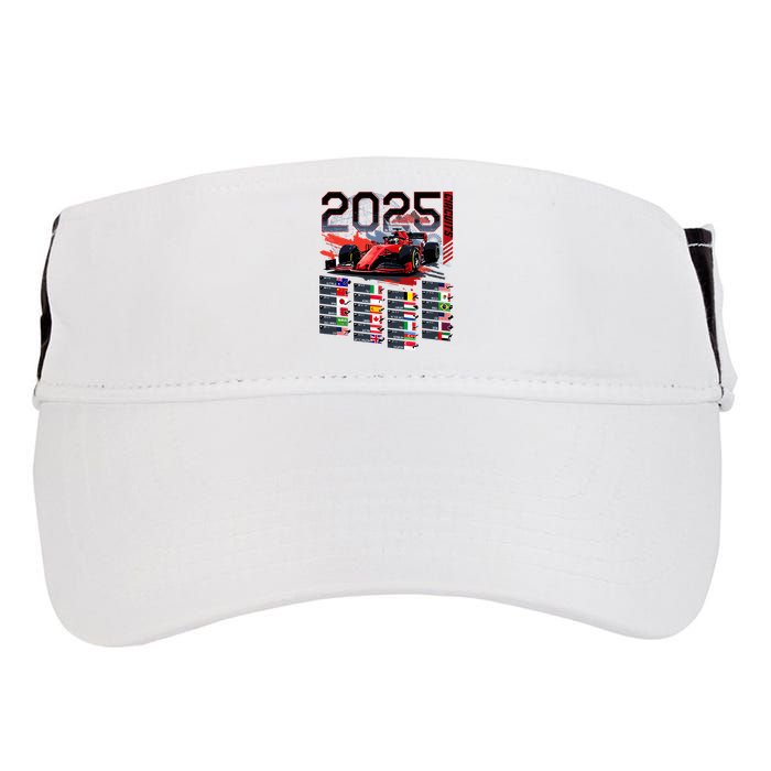 Formula Racing Calendar 2025 Schedule G.R.A.N.D P.R.I.X Circuit Adult Drive Performance Visor