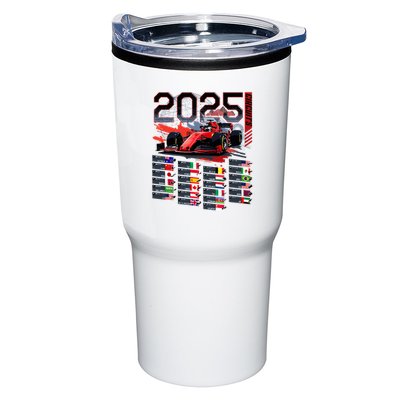 Formula Racing Calendar 2025 Schedule G.R.A.N.D P.R.I.X Circuit Tumbler
