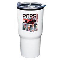 Formula Racing Calendar 2025 Schedule G.R.A.N.D P.R.I.X Circuit Tumbler