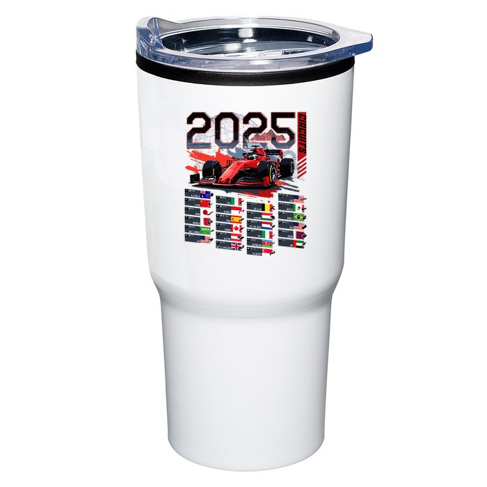 Formula Racing Calendar 2025 Schedule G.R.A.N.D P.R.I.X Circuit Tumbler