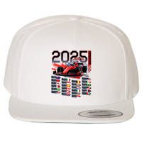 Formula Racing Calendar 2025 Schedule G.R.A.N.D P.R.I.X Circuit Wool Snapback Cap