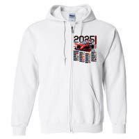 Formula Racing Calendar 2025 Schedule G.R.A.N.D P.R.I.X Circuit Full Zip Hoodie