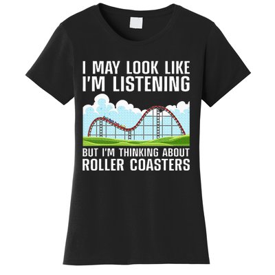 Funny Roller Coaster Art Roller Coaster Lover Women's T-Shirt