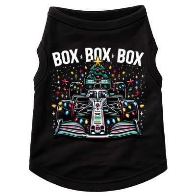 Formula Racing Car Box Box Box Radio Call Fun Christmas Tree Doggie Tank