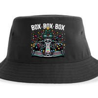 Formula Racing Car Box Box Box Radio Call Fun Christmas Tree Sustainable Bucket Hat