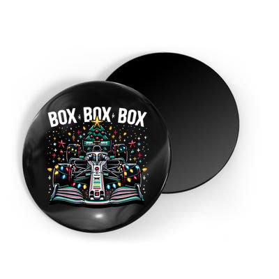 Formula Racing Car Box Box Box Radio Call Fun Christmas Tree Magnet