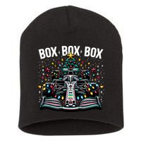 Formula Racing Car Box Box Box Radio Call Fun Christmas Tree Short Acrylic Beanie