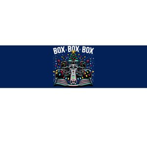 Formula Racing Car Box Box Box Radio Call Fun Christmas Tree Bumper Sticker