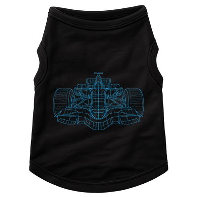 Formula Racing Car Drawing Racing Fan Mechanic Engineer Doggie Tank