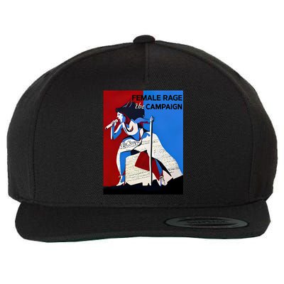 Female Rage Campaign We The People Swiftee Wool Snapback Cap