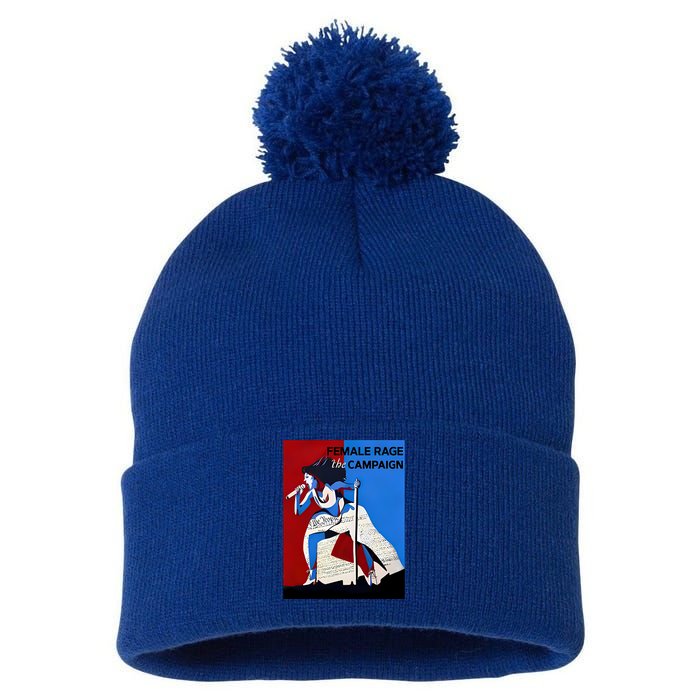 Female Rage Campaign We The People Swiftee Pom Pom 12in Knit Beanie