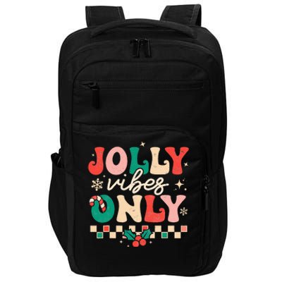 Festive Retro Christmas Joyful Holiday Vibes Impact Tech Backpack