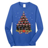 Funny Rottweiler Christmas Tree Great Gift Ornat Decor Xmas Cool Gift Long Sleeve Shirt