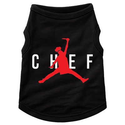 Funny Restaurant Chef Jumping Chef Knife Doggie Tank