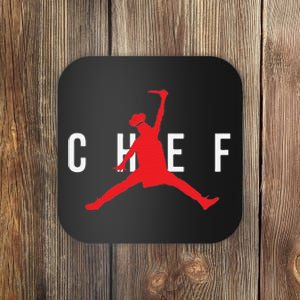 Funny Restaurant Chef Jumping Chef Knife Coaster