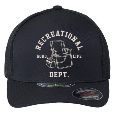 Funny Recreational Department Good Life Flexfit Unipanel Trucker Cap