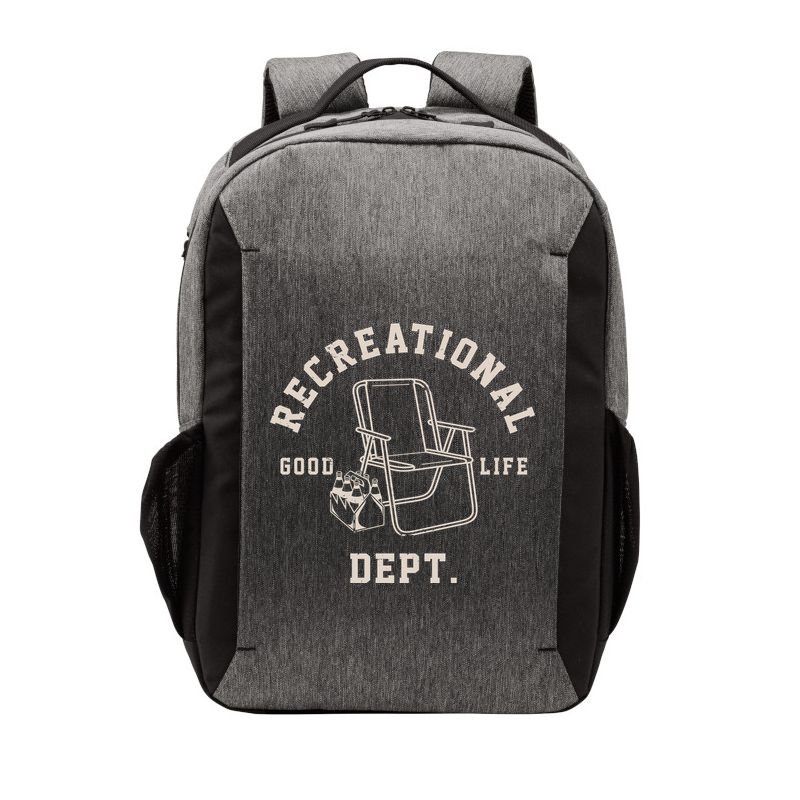Funny Recreational Department Good Life Vector Backpack