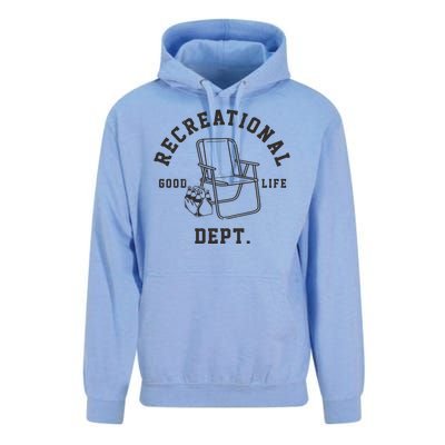 Funny Recreational Department Good Life Unisex Surf Hoodie