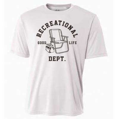 Funny Recreational Department Good Life Cooling Performance Crew T-Shirt