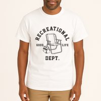 Funny Recreational Department Good Life Tall T-Shirt