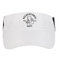 Funny Recreational Department Good Life Adult Drive Performance Visor