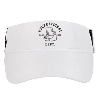 Funny Recreational Department Good Life Adult Drive Performance Visor