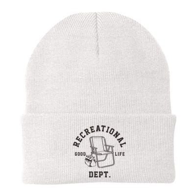 Funny Recreational Department Good Life Beanie