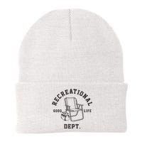 Funny Recreational Department Good Life Knit Cap Winter Beanie