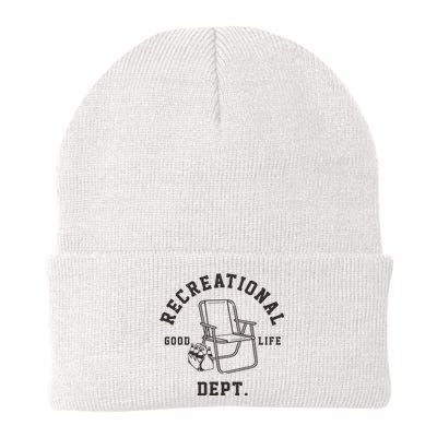 Funny Recreational Department Good Life Knit Cap Winter Beanie