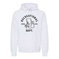 Funny Recreational Department Good Life Premium Hoodie