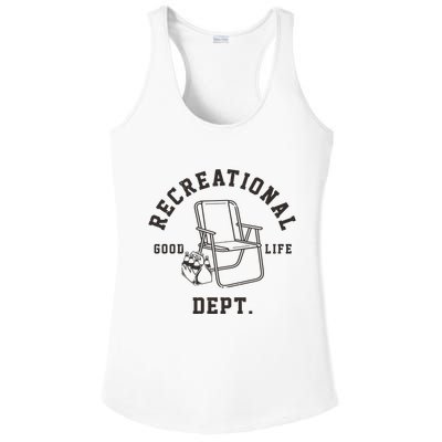 Funny Recreational Department Good Life Ladies PosiCharge Competitor Racerback Tank