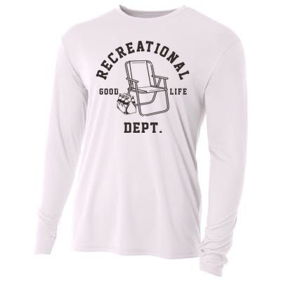 Funny Recreational Department Good Life Cooling Performance Long Sleeve Crew