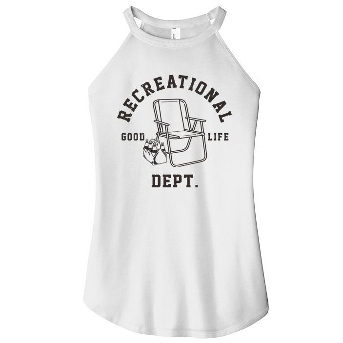 Funny Recreational Department Good Life Women's Perfect Tri Rocker Tank