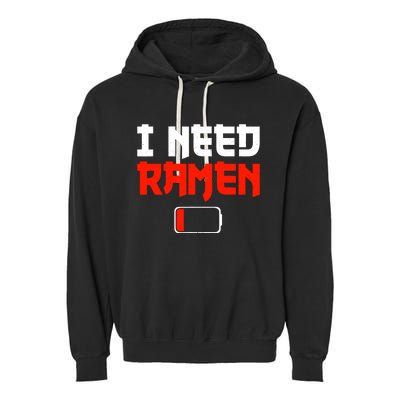 Funny Ra Design For Ra Noodles Lovers Garment-Dyed Fleece Hoodie