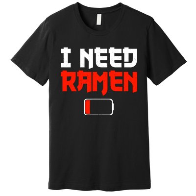 Funny Ra Design For Ra Noodles Lovers Premium T-Shirt