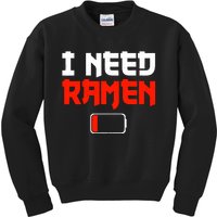 Funny Ra Design For Ra Noodles Lovers Kids Sweatshirt